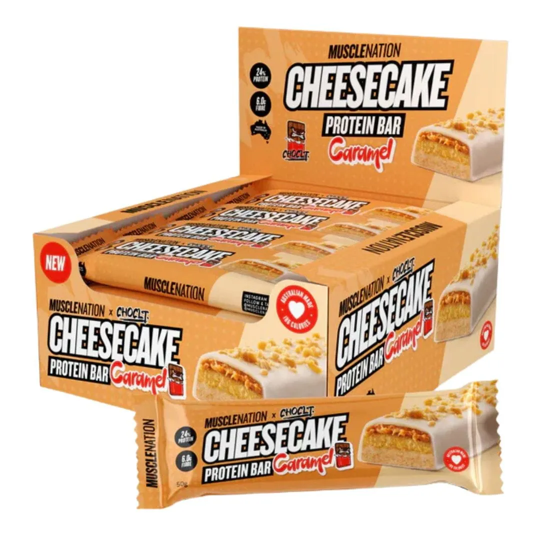 Muscle Nation Cheesecake Protein Bar