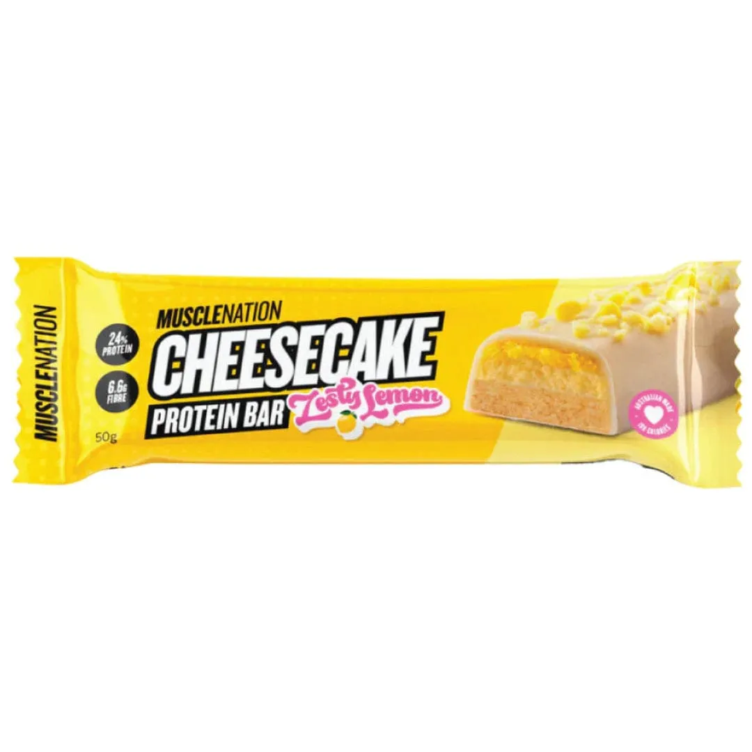 Muscle Nation Cheesecake Protein Bar