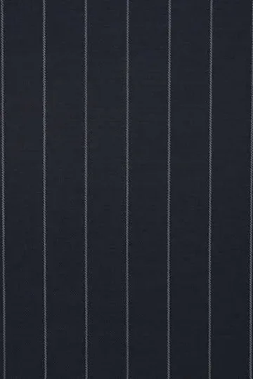 Navy Blue Chalk Stripe Pants