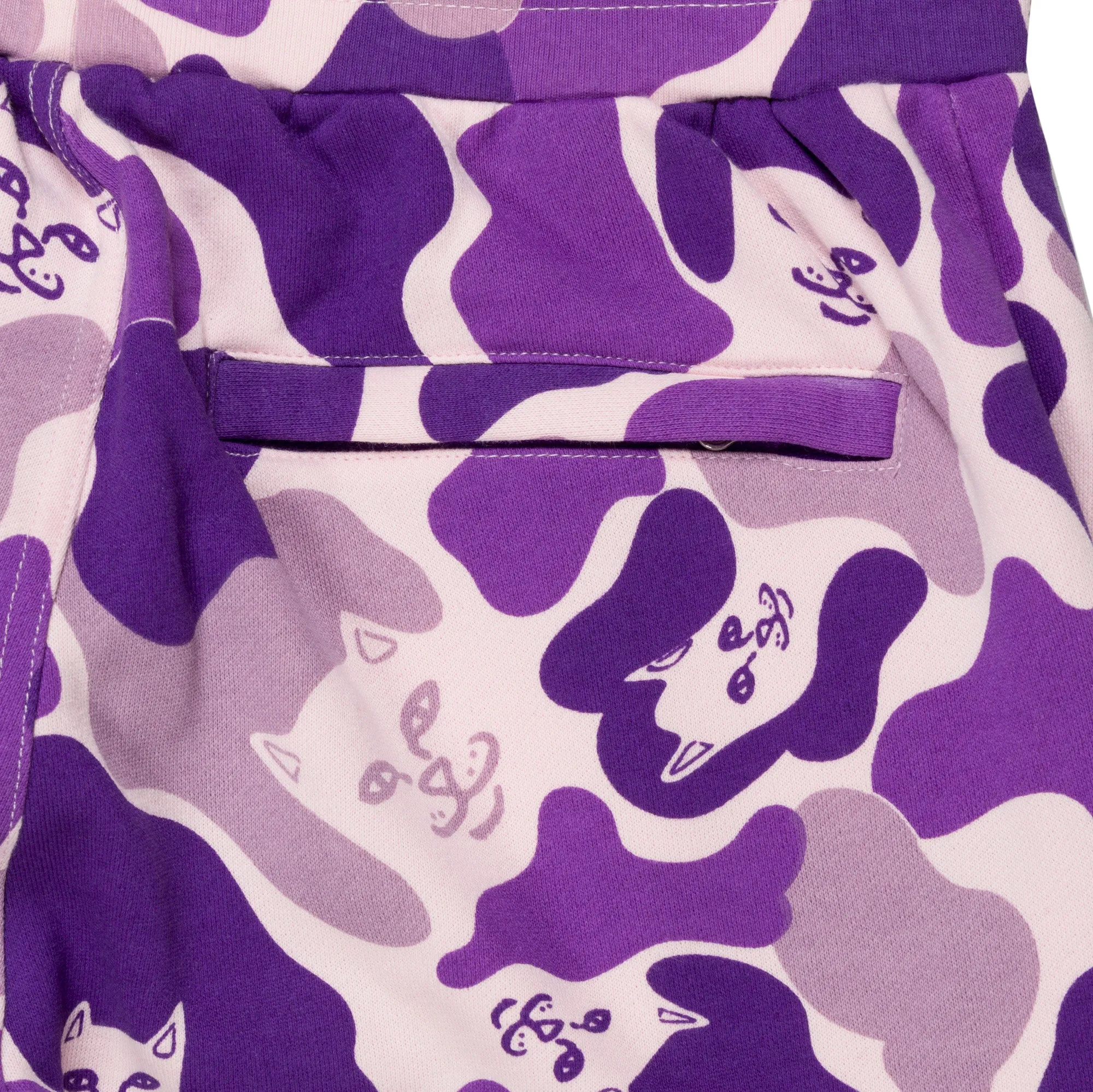 Nermal Camo Sweat Pants (Purple Camo)