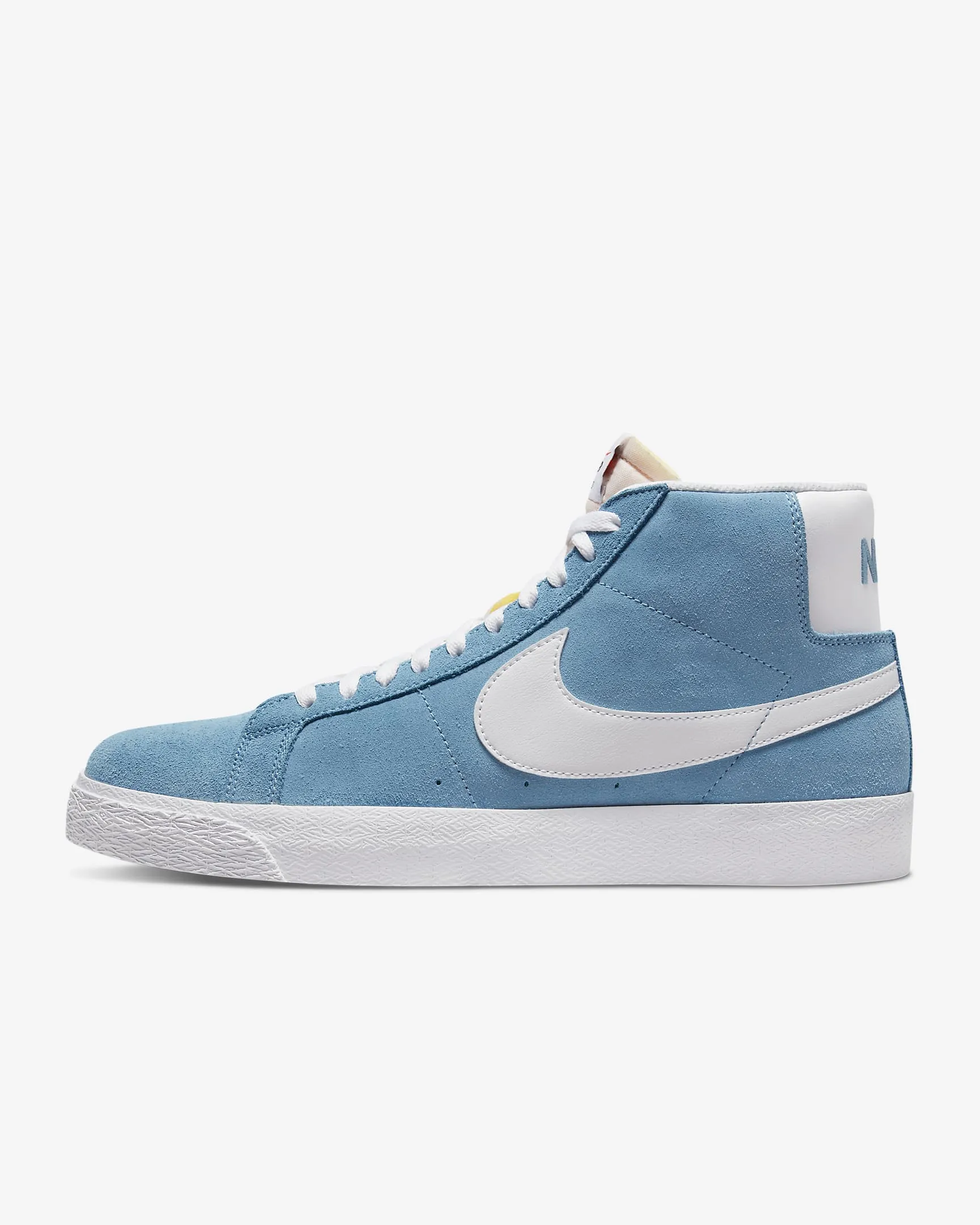 Nike SB Zoom Blazer Mid: Cerulean/White