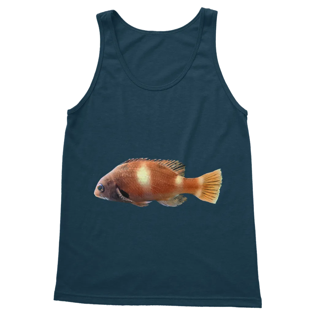 Orange Fish Classic Adult Vest Top