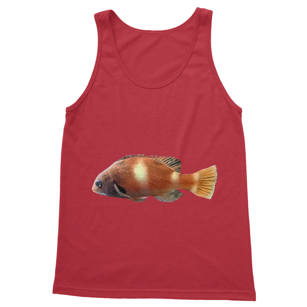 Orange Fish Classic Adult Vest Top