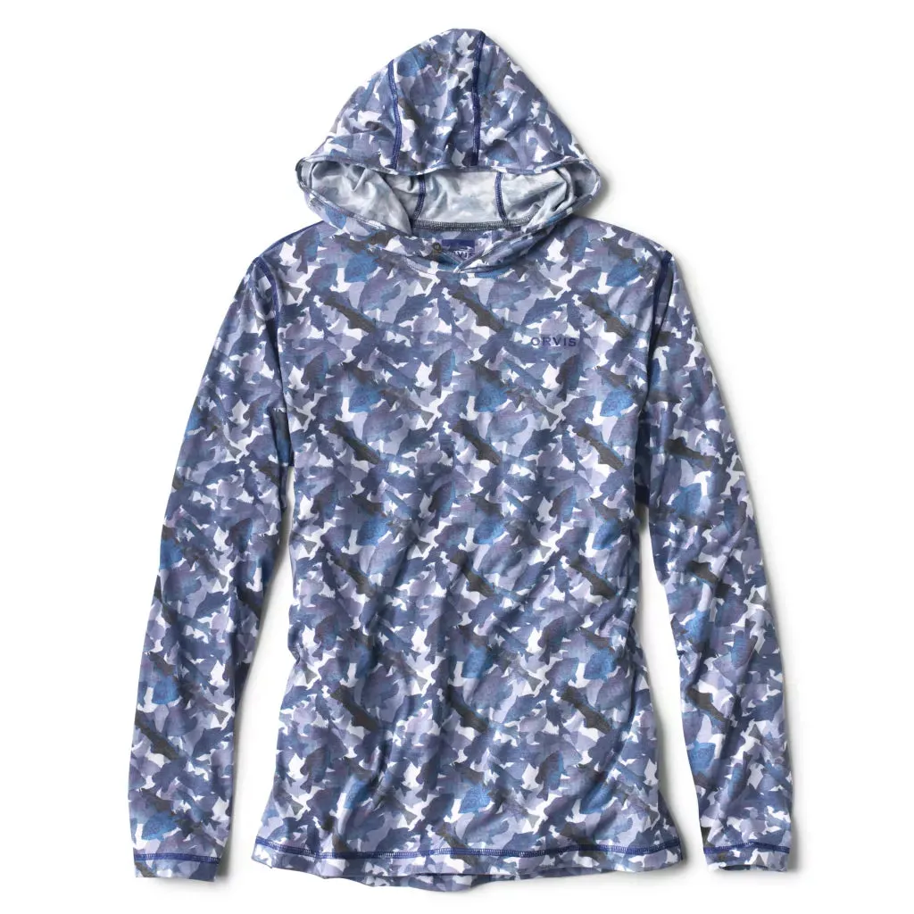 ORVIS MENS DRIRELEASE PRINTED HOODIE