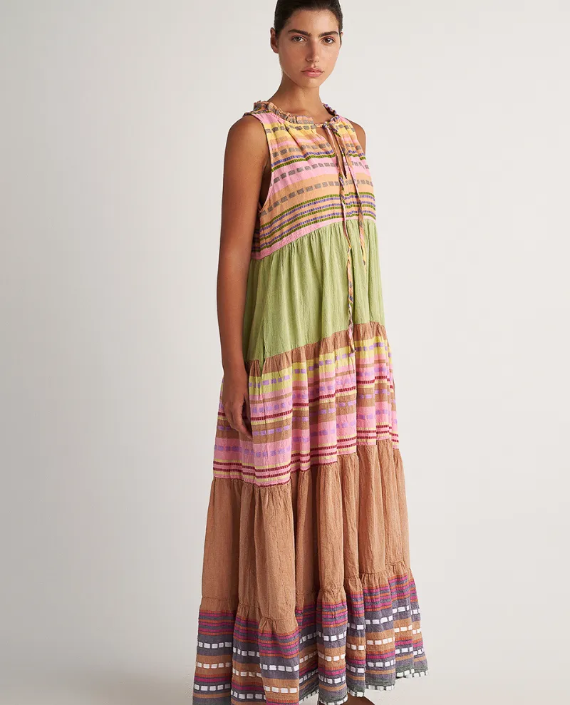 Pearl and Caviar Zakar Maxi Dress