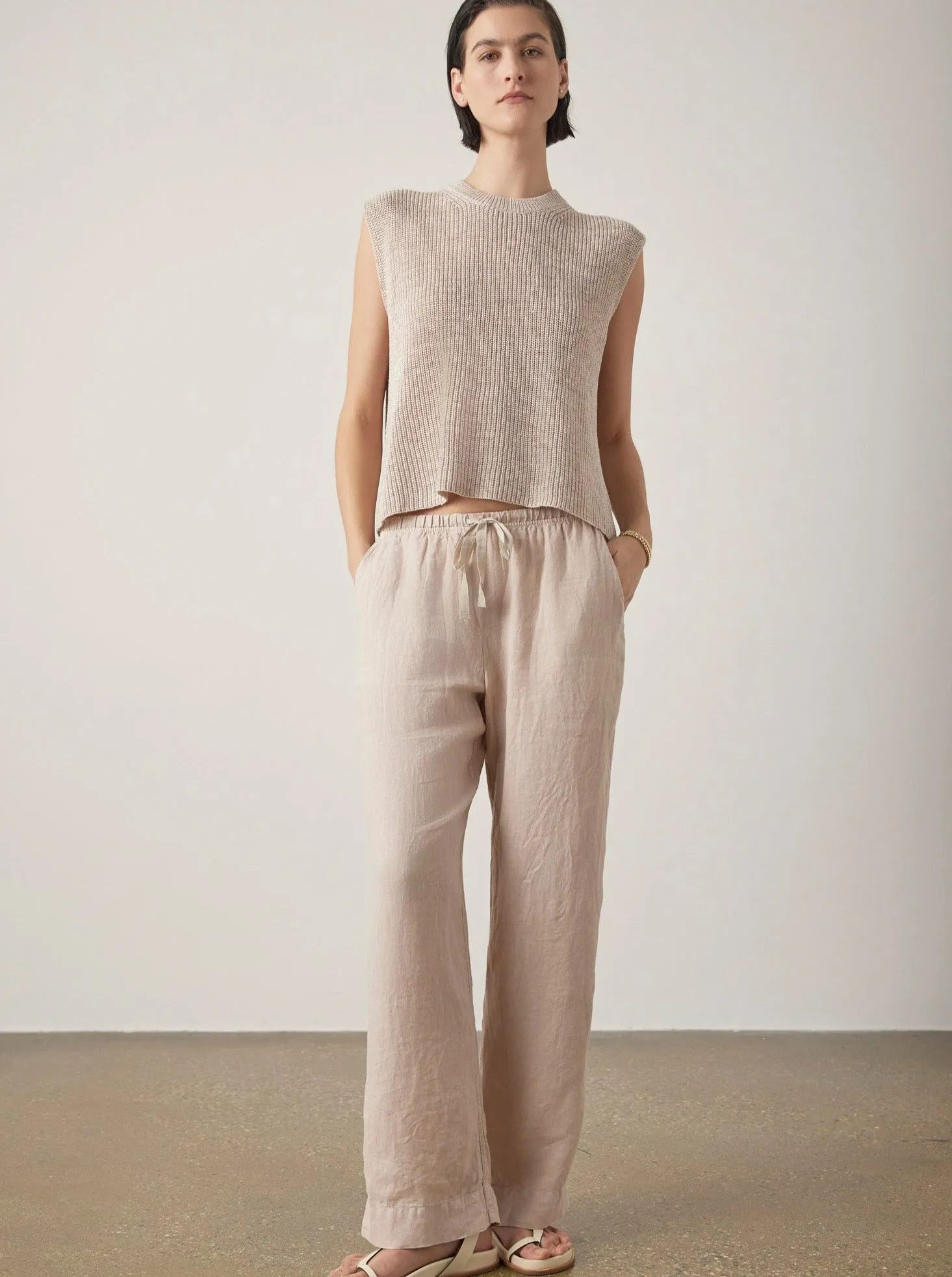 Pico | Drawstring Linen Pant