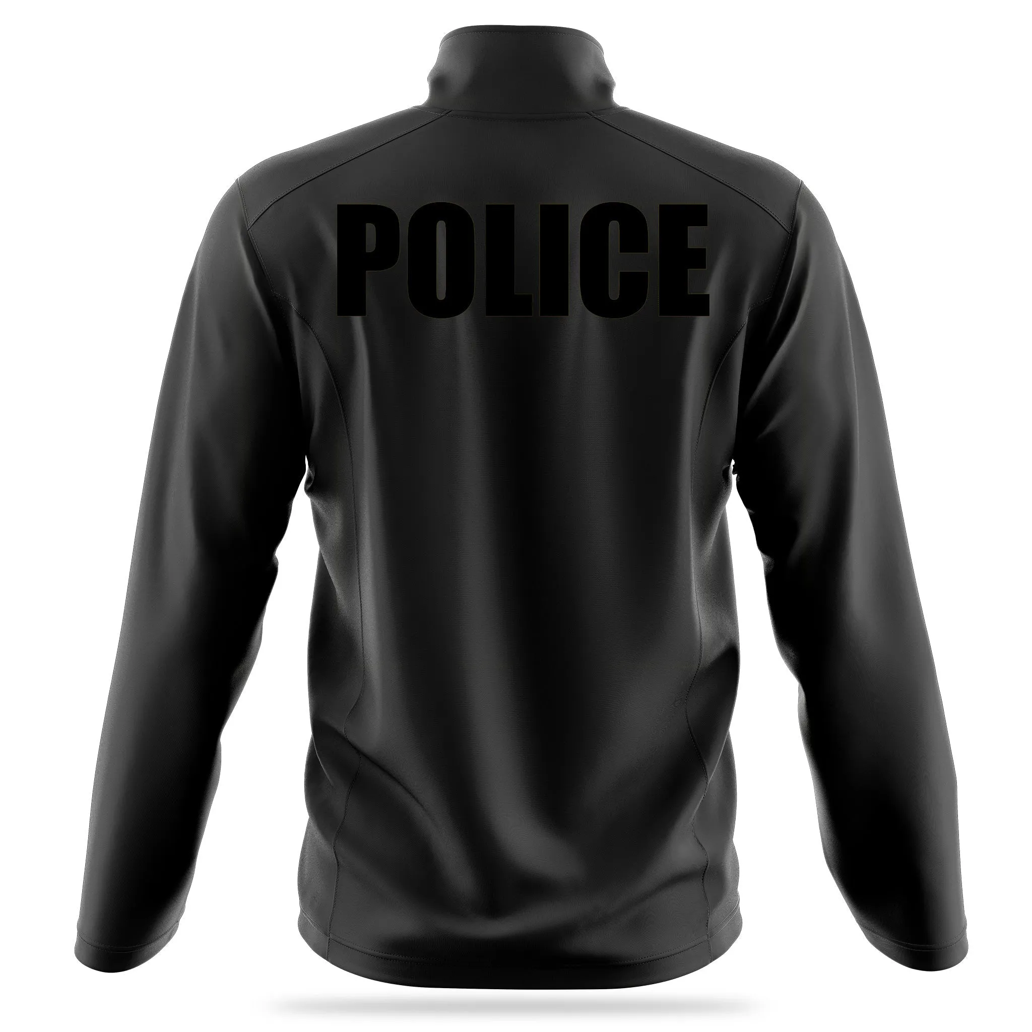 [POLICE] Soft Shell Jacket [BLK/BLK]