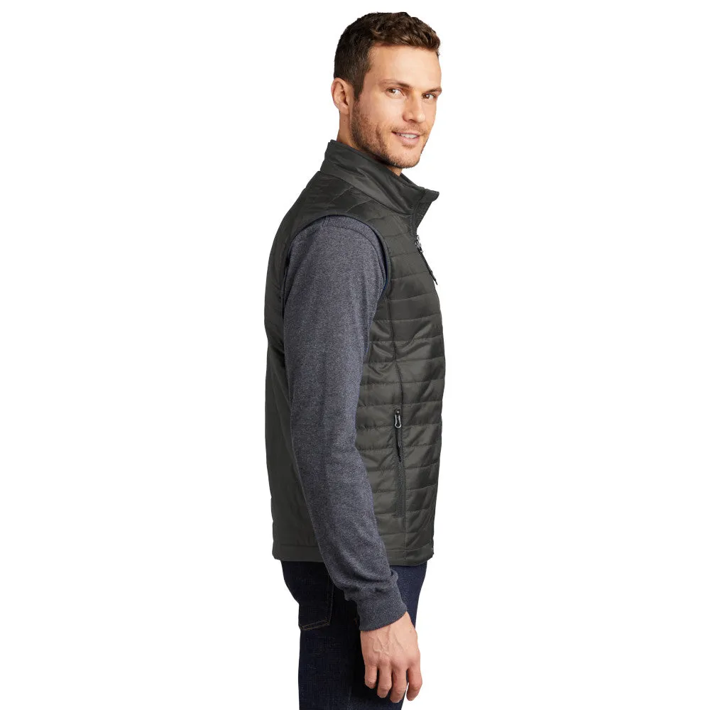 Port Authority® Packable Puffy Vest - Sterling Grey / Graphite