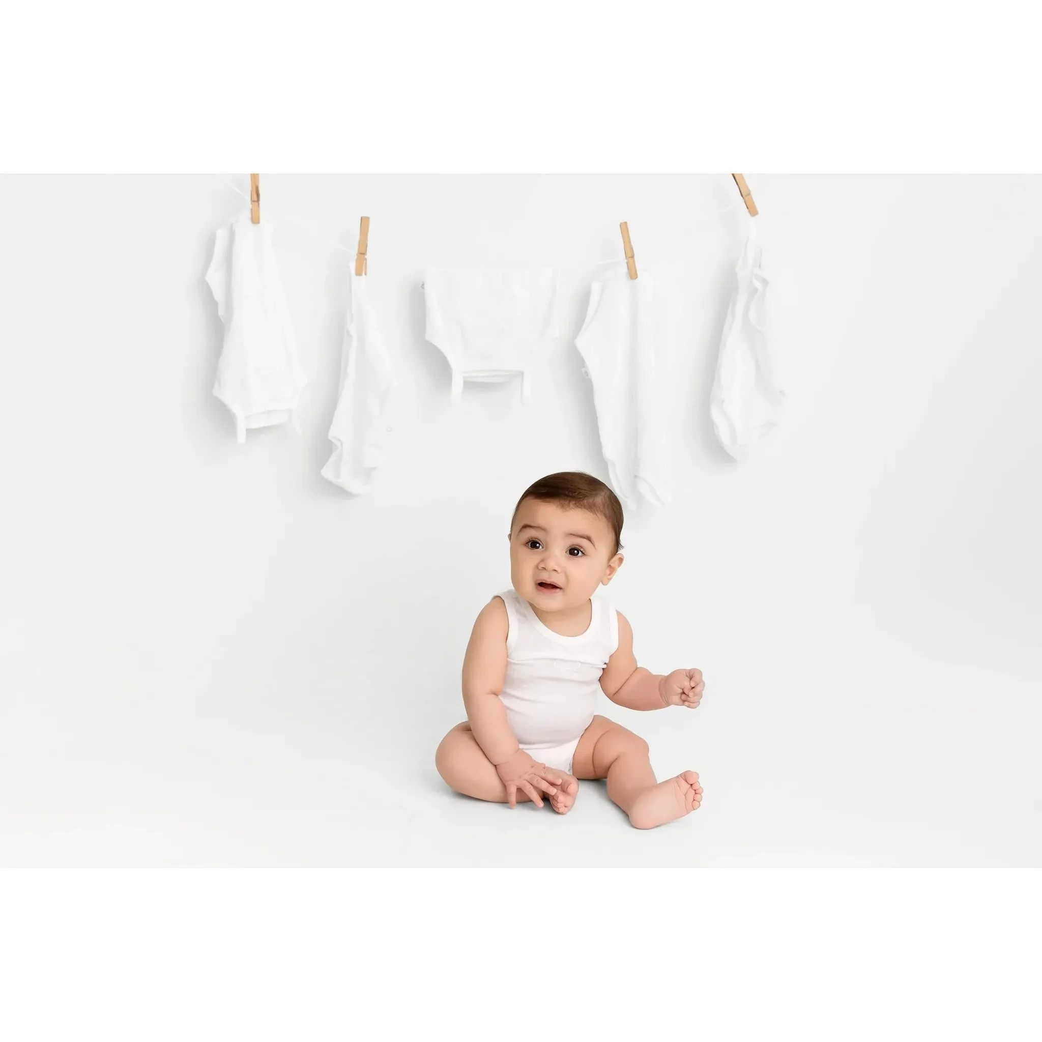 Pouf Baby Boy Undershirts-3 Pack 3-6 months