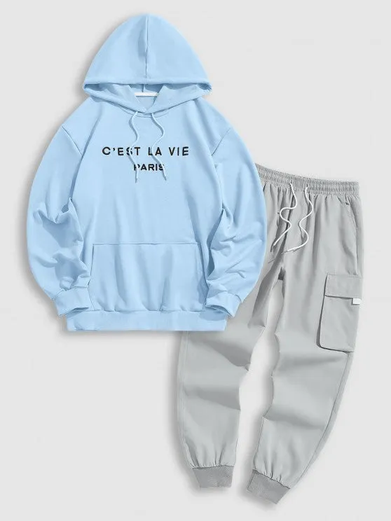 Pullover Hoodie And Cargo Pants