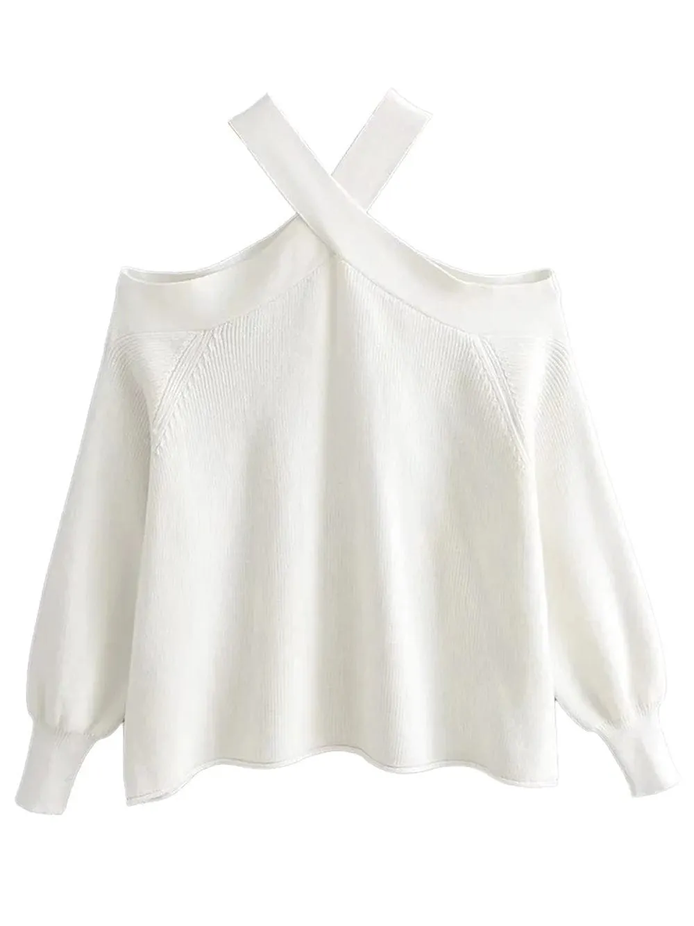 Quinn Off Shoulder Knit Sweater