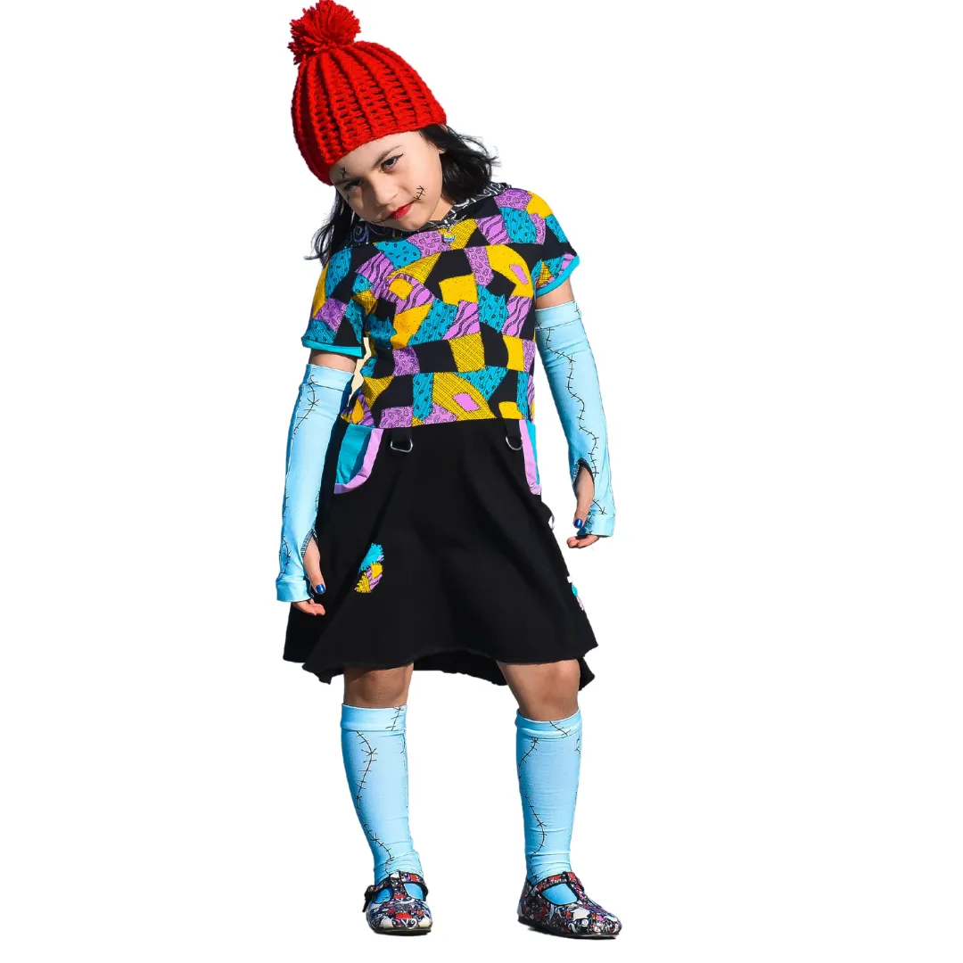 Ragdoll Sally Dress for girls Halloween Handmade Costume