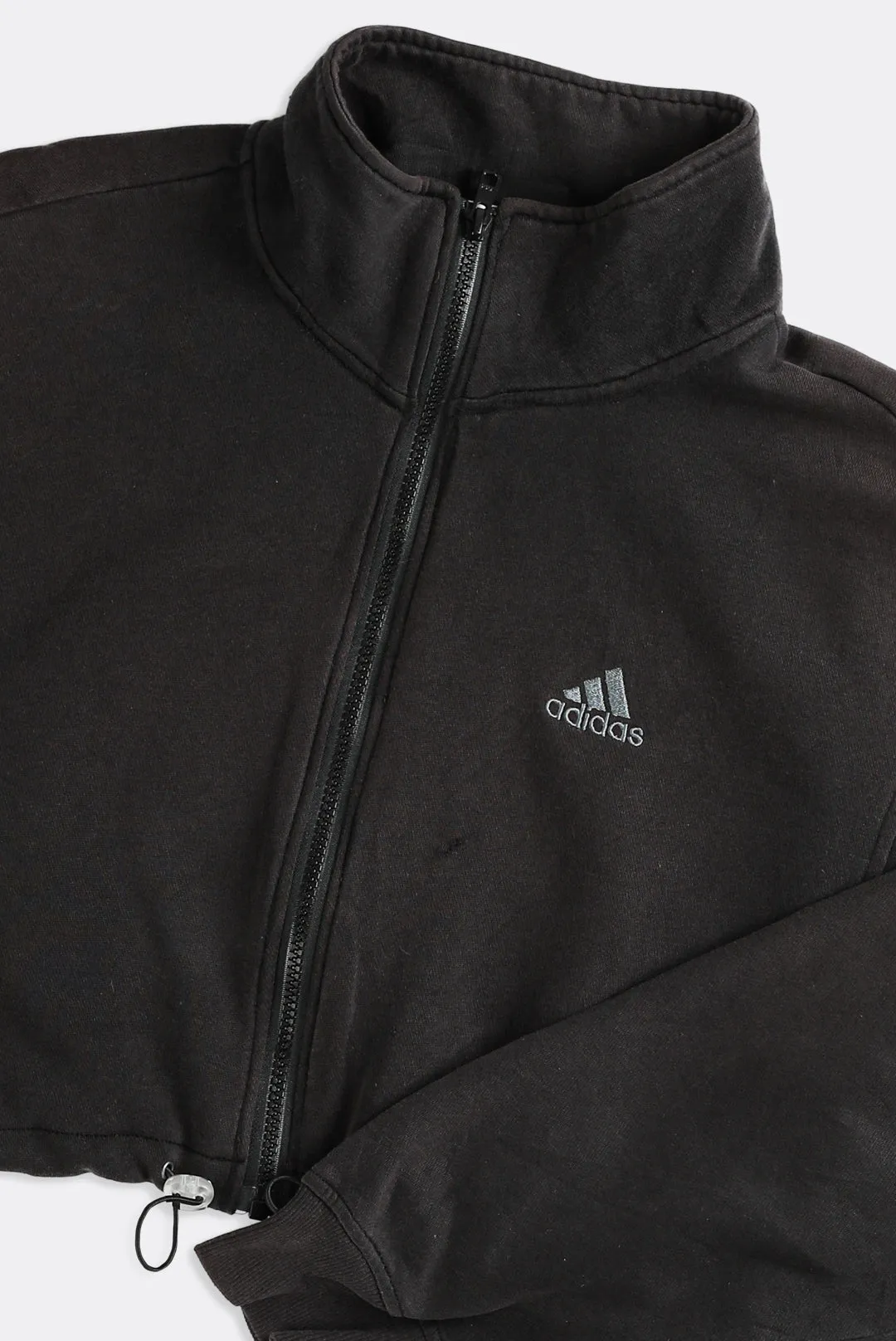 Rework Adidas Crop Track Jacket - L