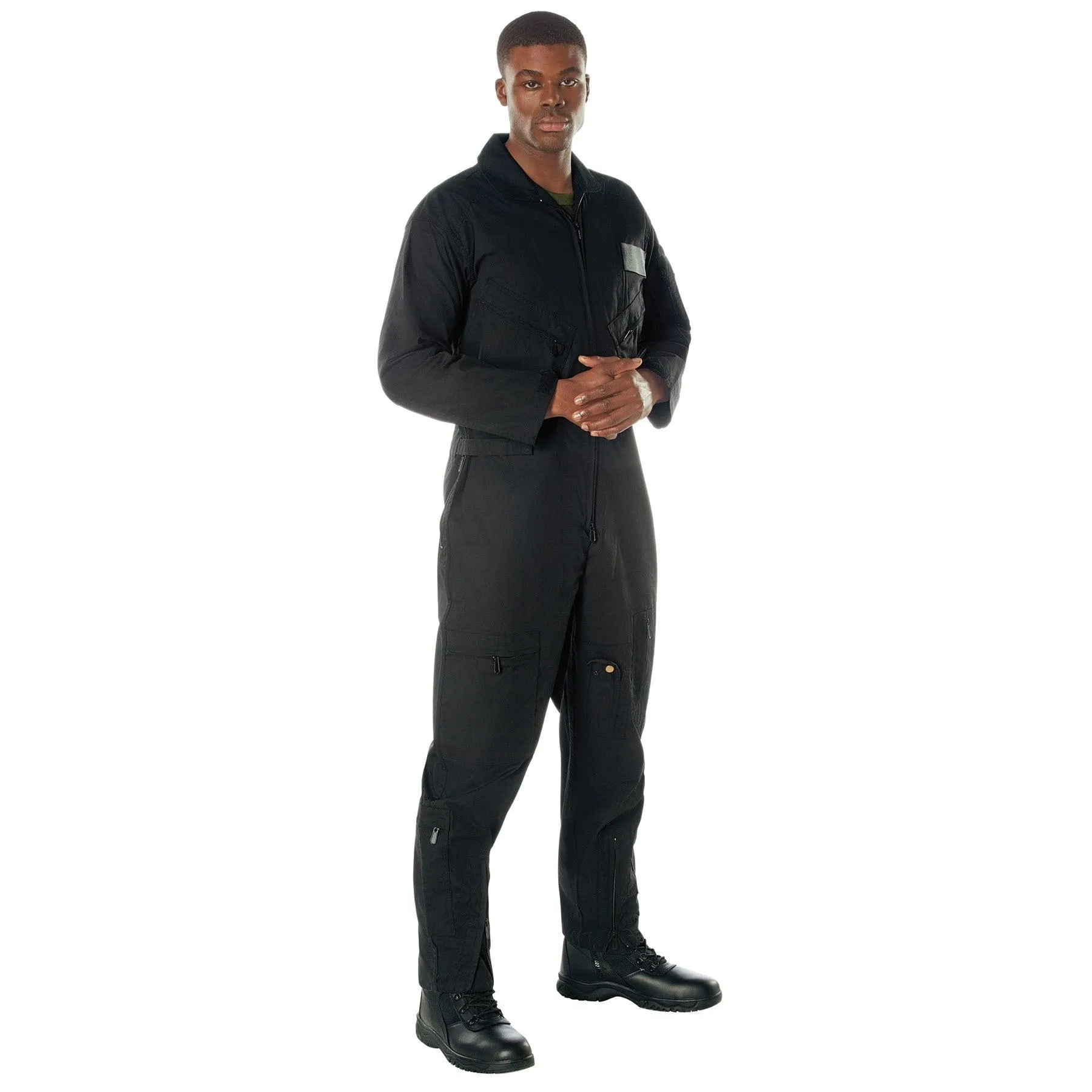 Rothco Mens CWU-27/P Military Flight Suit (Black)