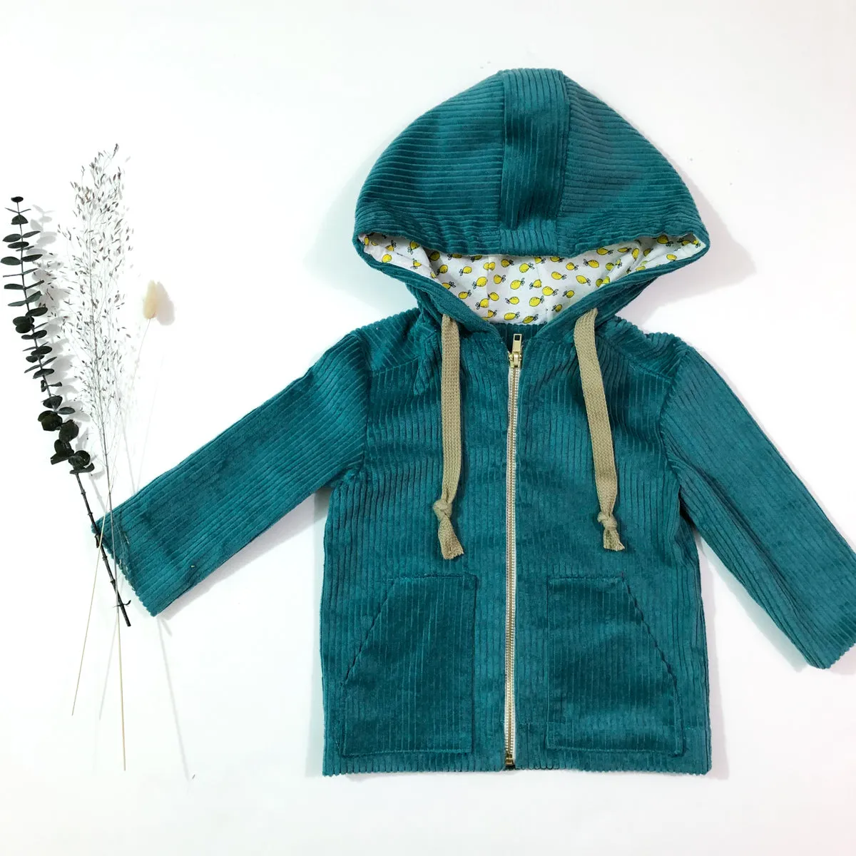 SAM - parka, jacket - Unisex 6m/4y - Paper Sewing Pattern