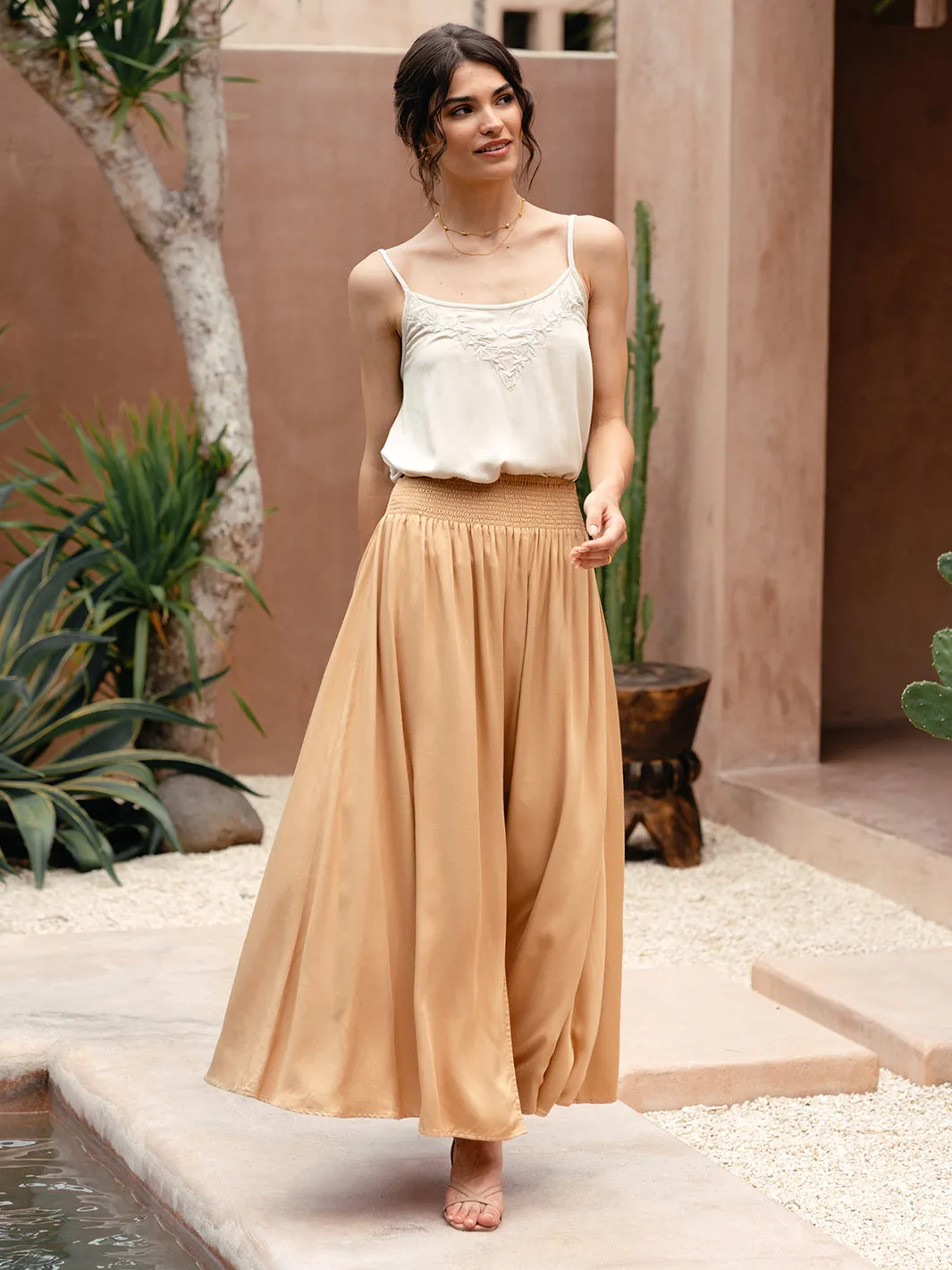 Samara Ecovero™ Skirt Camel