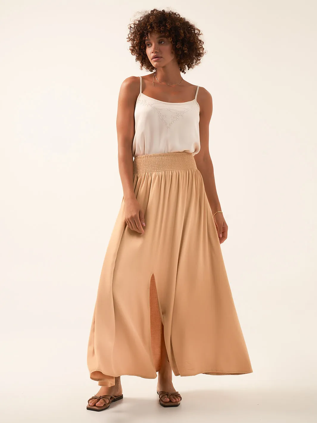 Samara Ecovero™ Skirt Camel