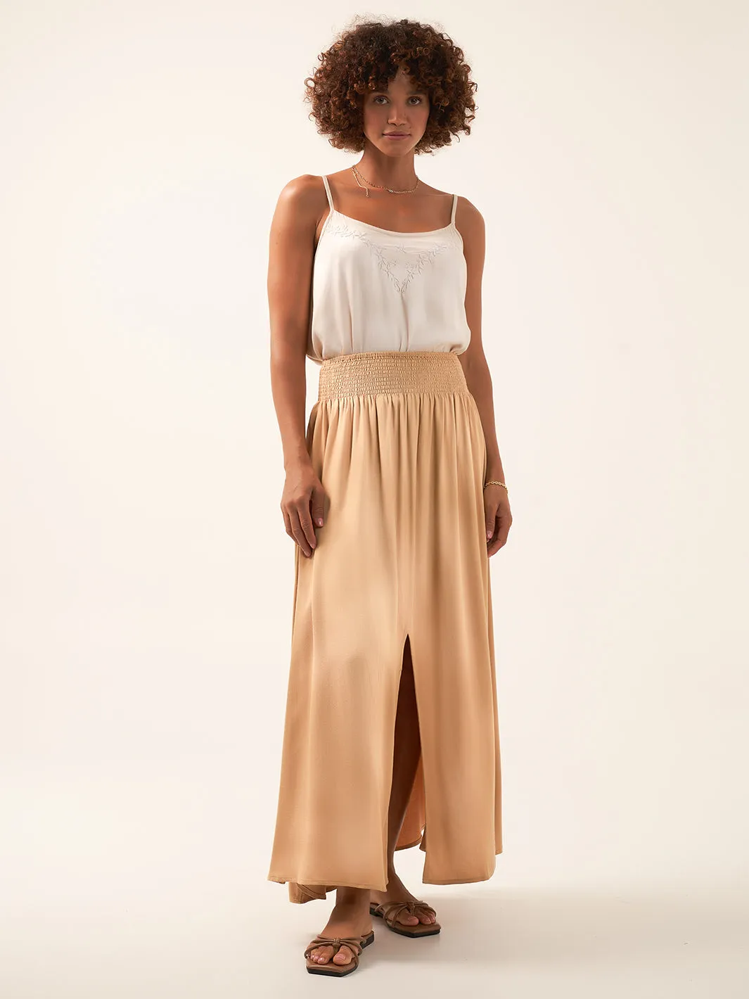 Samara Ecovero™ Skirt Camel