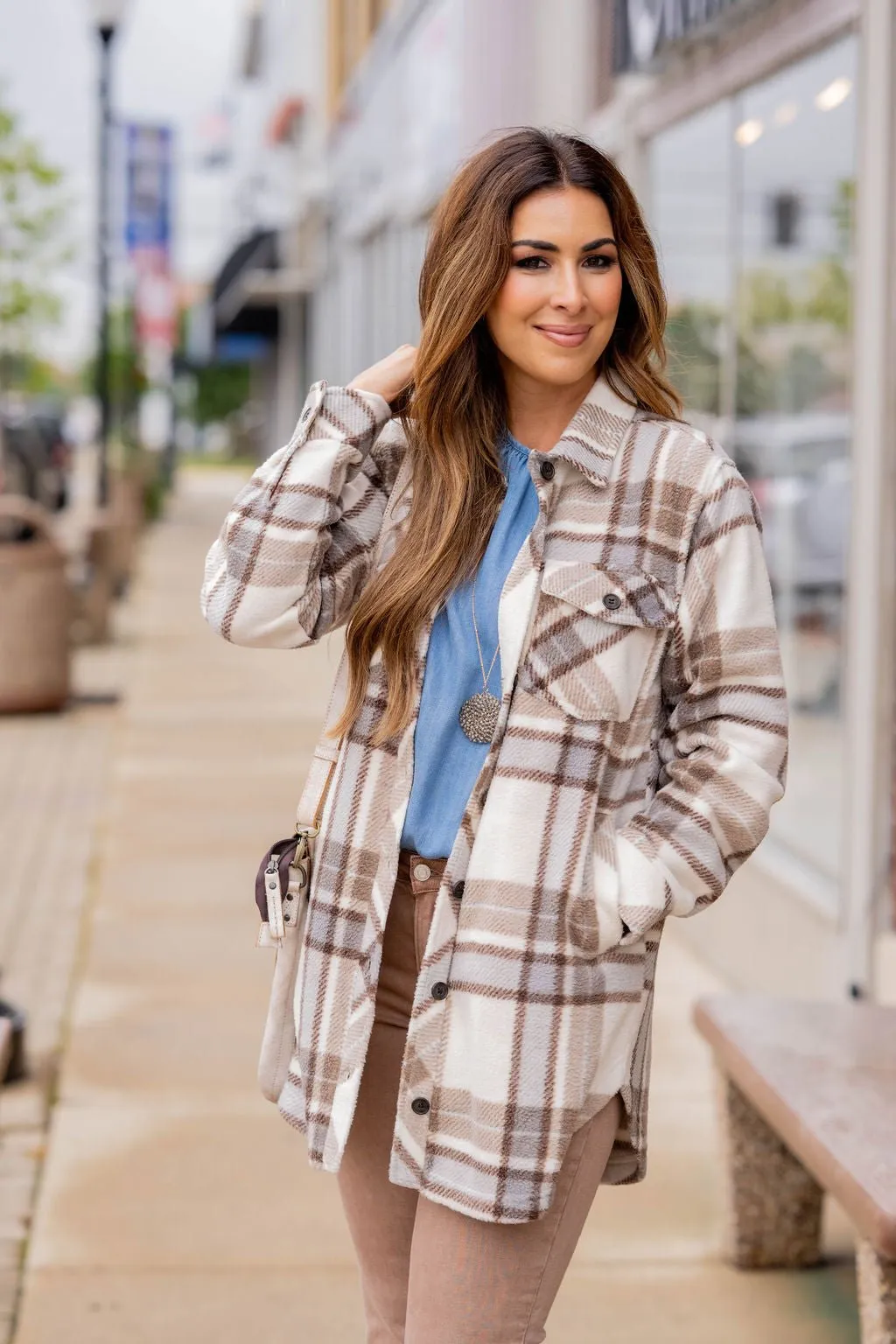 Serenity Plaid Shacket