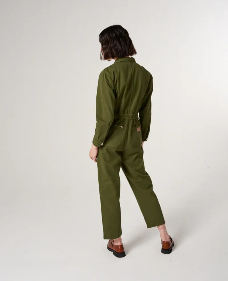 Seventy   Mochi Indie Pine Green Jumpsuit