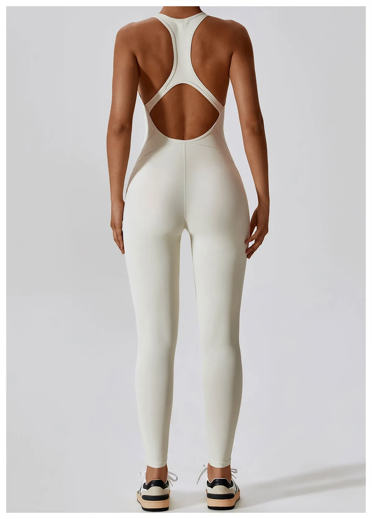 Sexy Cross Back Jumpsuit