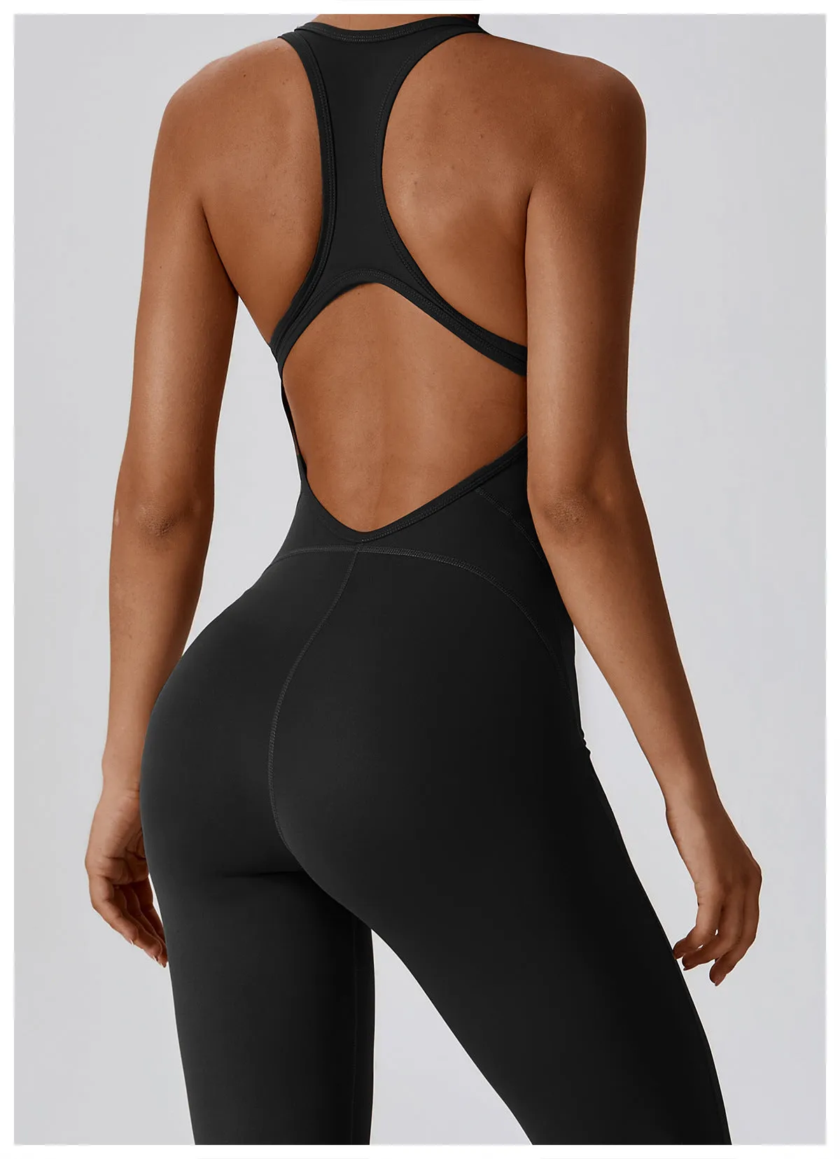 Sexy Cross Back Jumpsuit