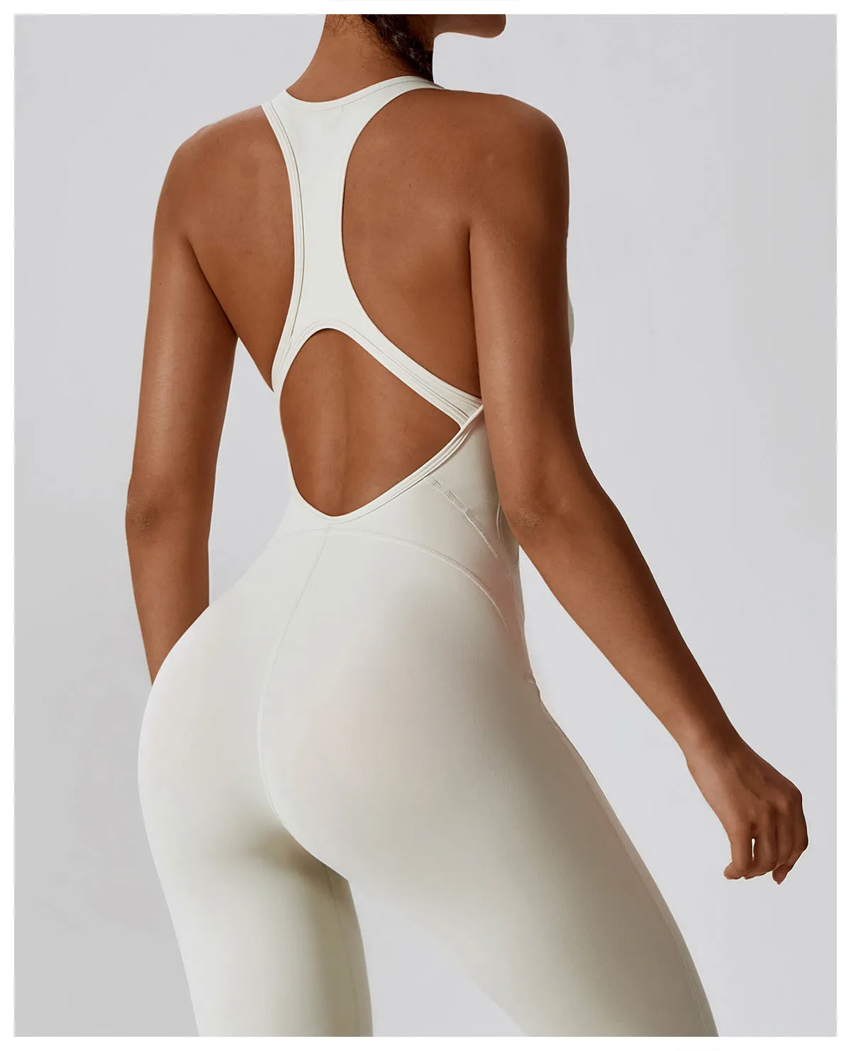 Sexy Cross Back Jumpsuit