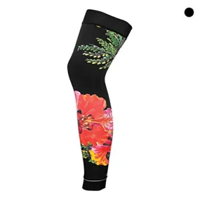 Shebeest Brave Leg Warmer Flamboyant Black XL