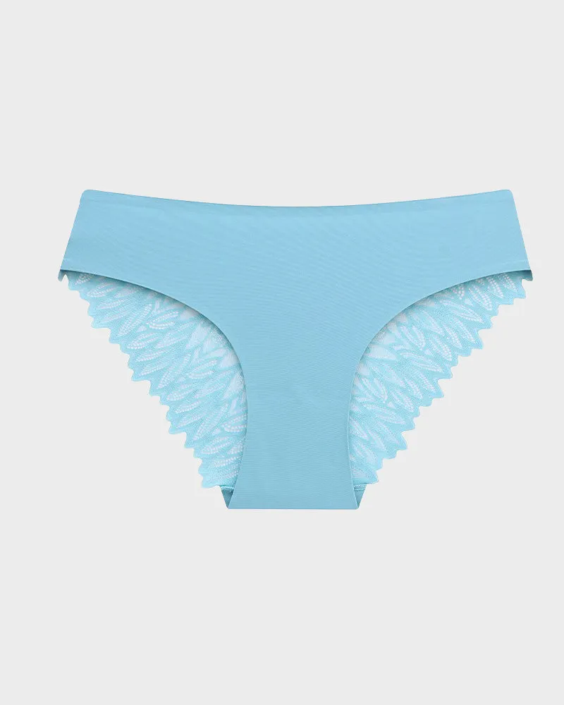 SheCurve® Lace No Show Seamless Cheeky Panty