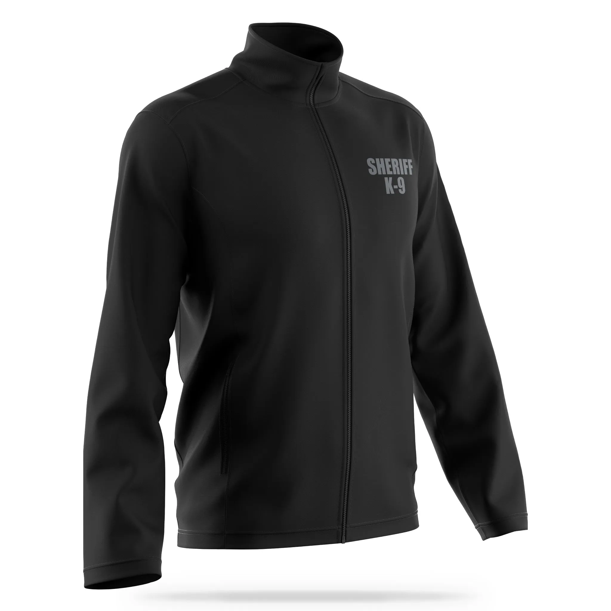 [SHERIFF K9] Reflective Soft Shell Jacket [BLK/REF]