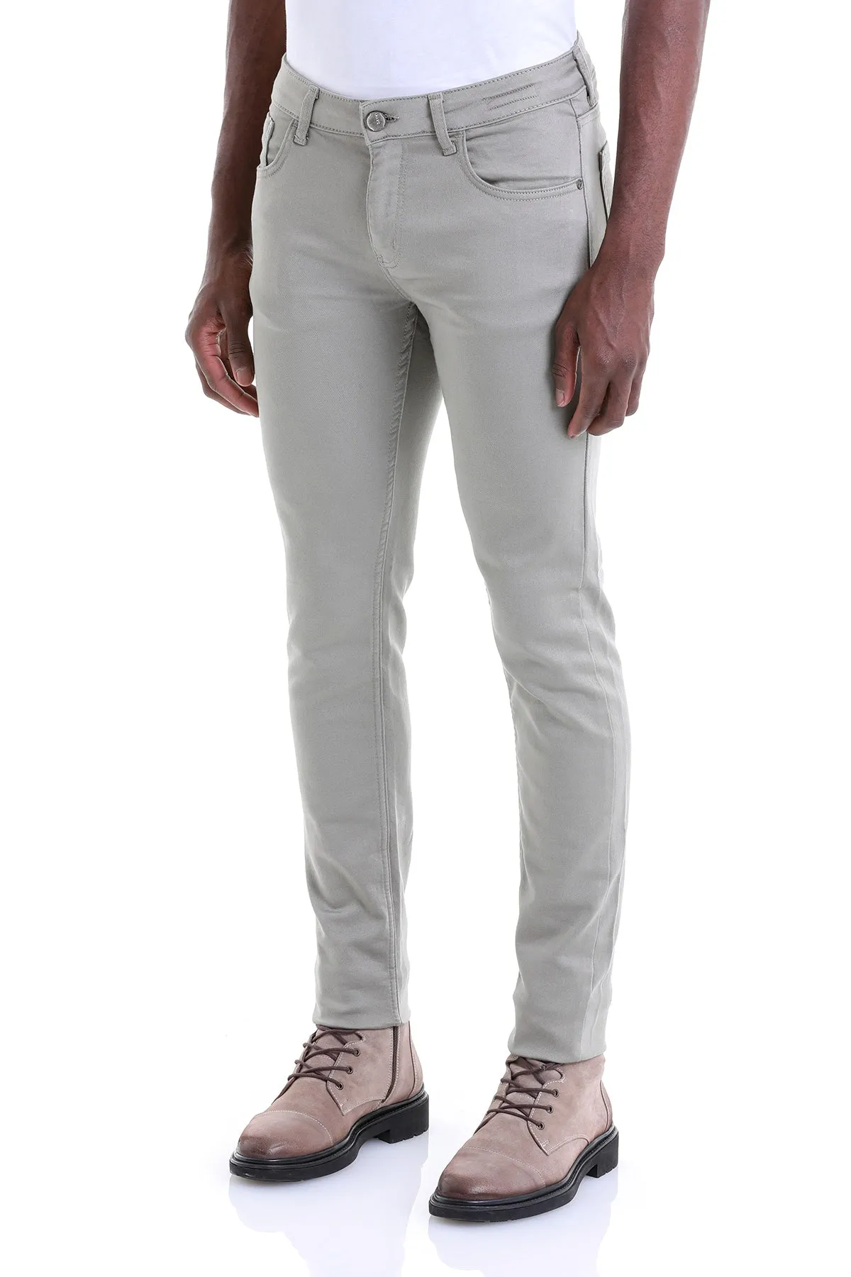 Slim Fit 5 Pocket Rock Cotton Casual Pants