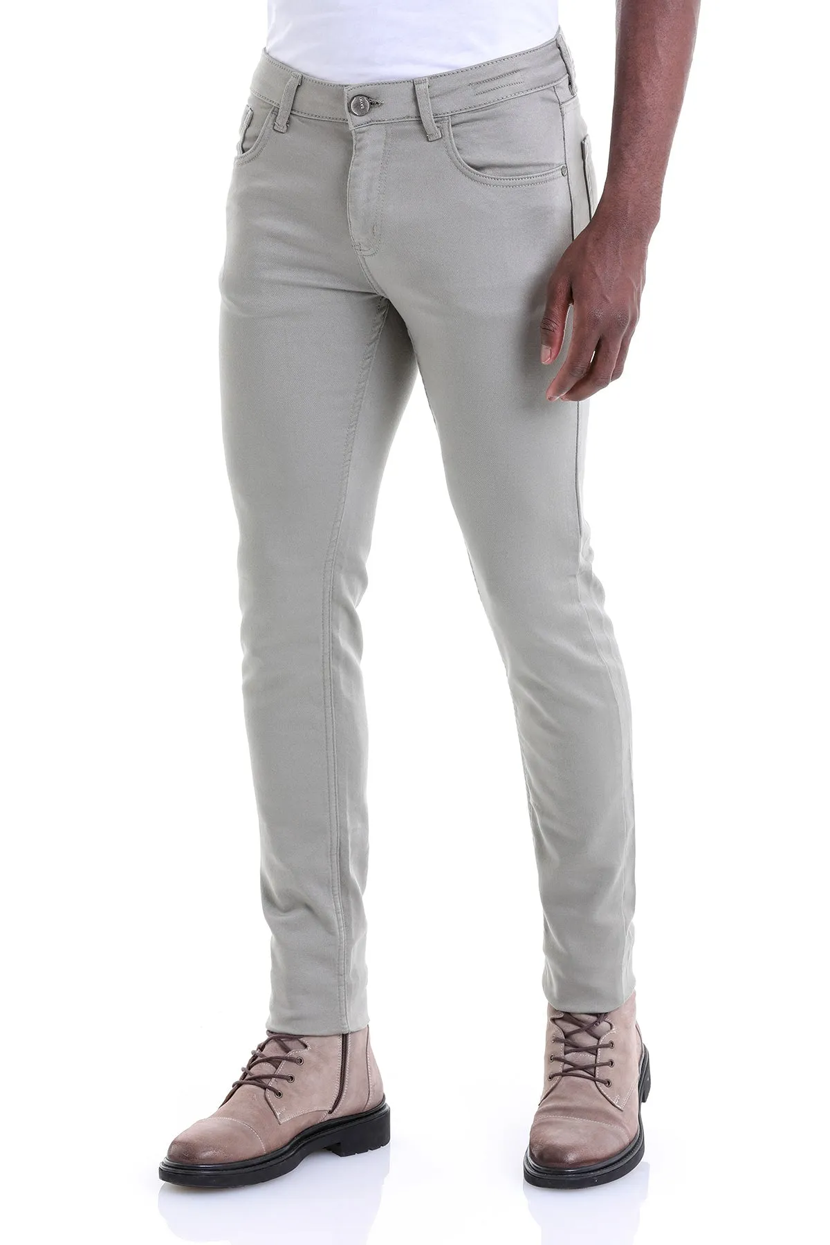 Slim Fit 5 Pocket Rock Cotton Casual Pants