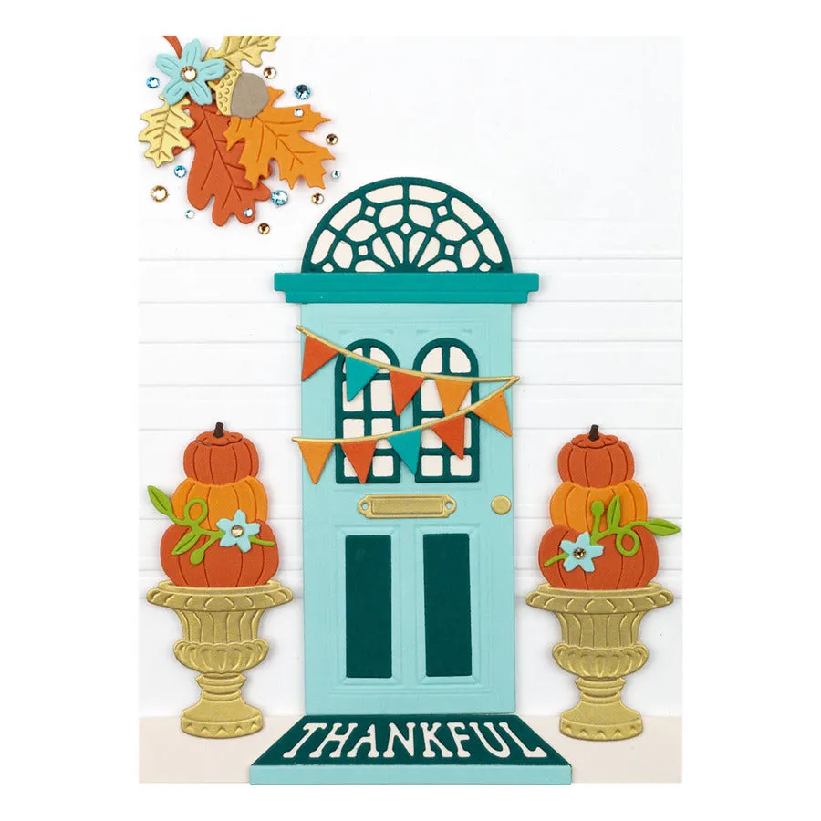 Spellbinders-Open House Pumpkin Toplary-Die Set