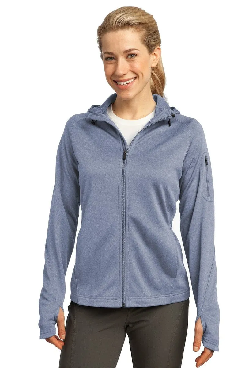 Sport-Tek L248: Ladies Tech Fleece Full-Zip Hooded Jacket