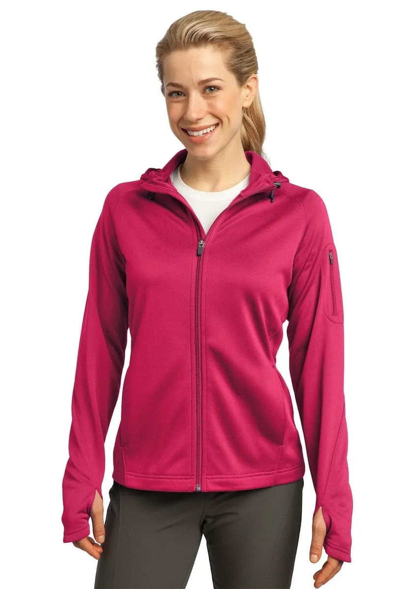 Sport-Tek L248: Ladies Tech Fleece Full-Zip Hooded Jacket