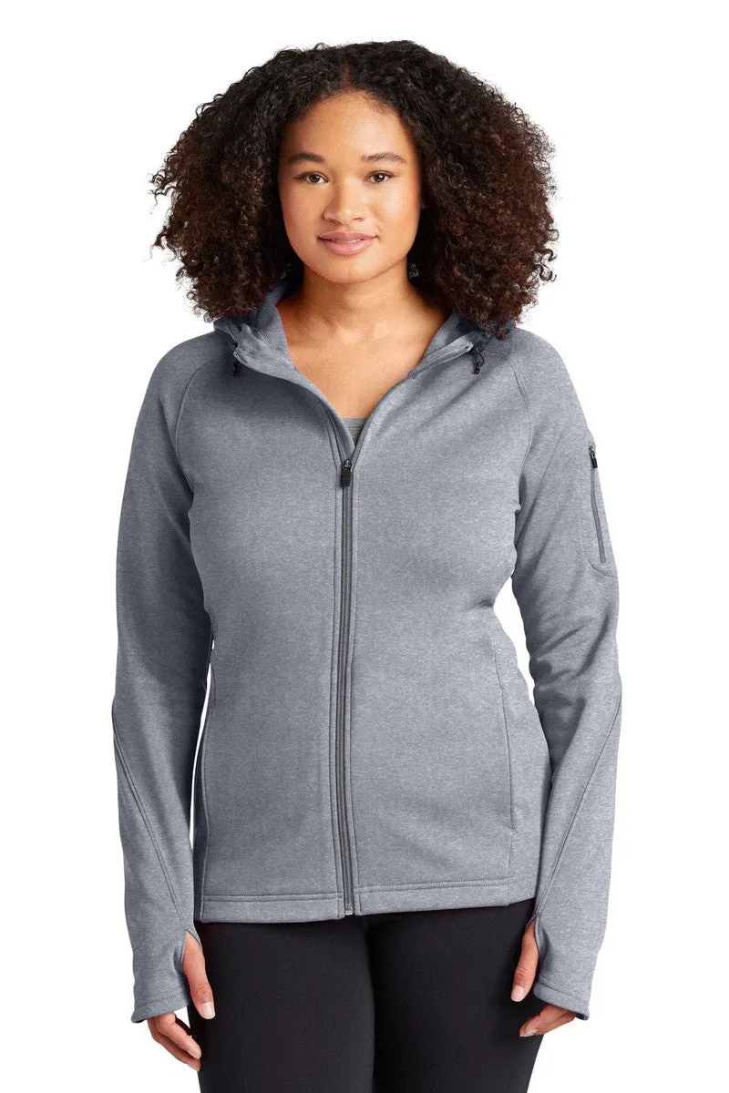 Sport-Tek L248: Ladies Tech Fleece Full-Zip Hooded Jacket