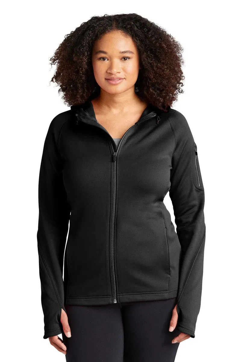 Sport-Tek L248: Ladies Tech Fleece Full-Zip Hooded Jacket