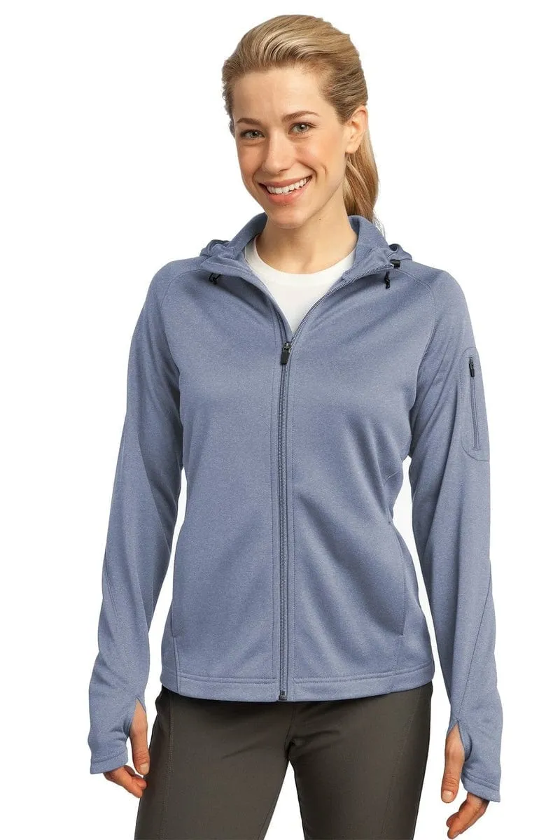 Sport-Tek L248: Ladies Tech Fleece Full-Zip Hooded Jacket