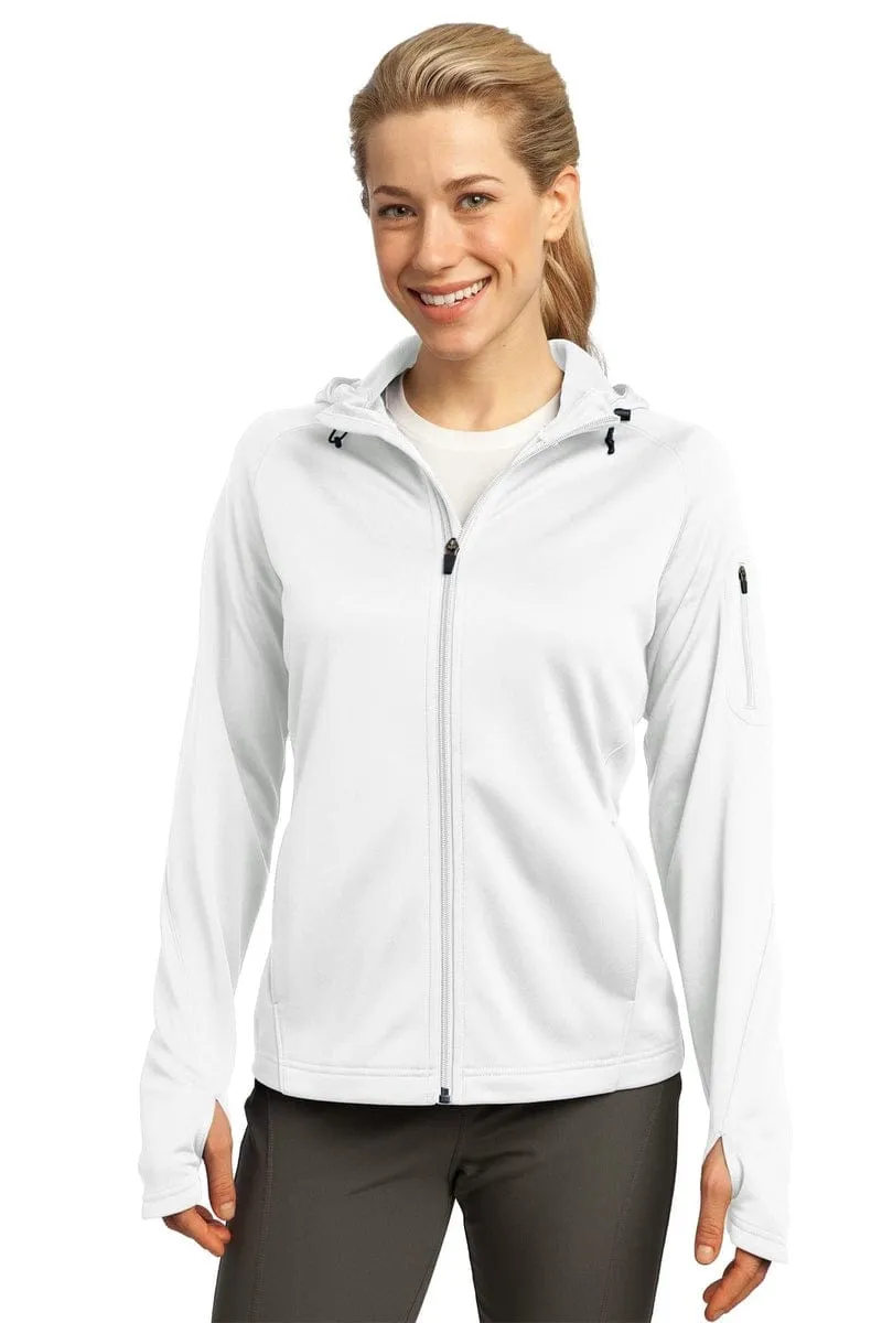 Sport-Tek L248: Ladies Tech Fleece Full-Zip Hooded Jacket