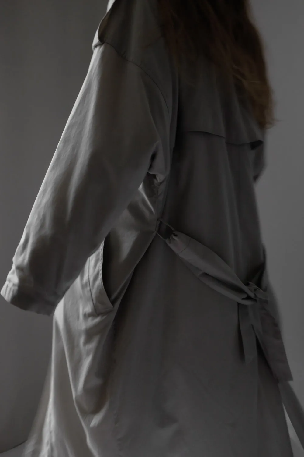 STONE CLASSIC VINTAGE TRENCH COAT