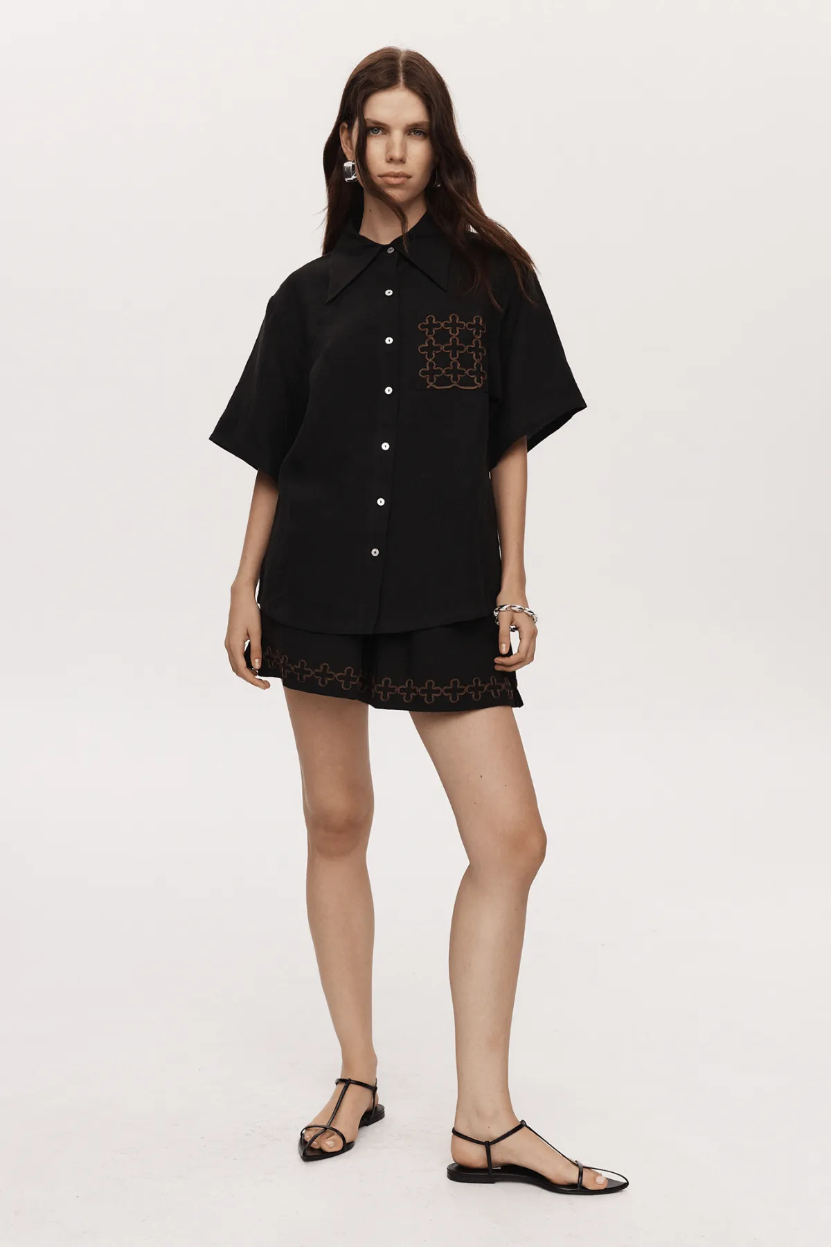 TEGAN SHIRT BLACK