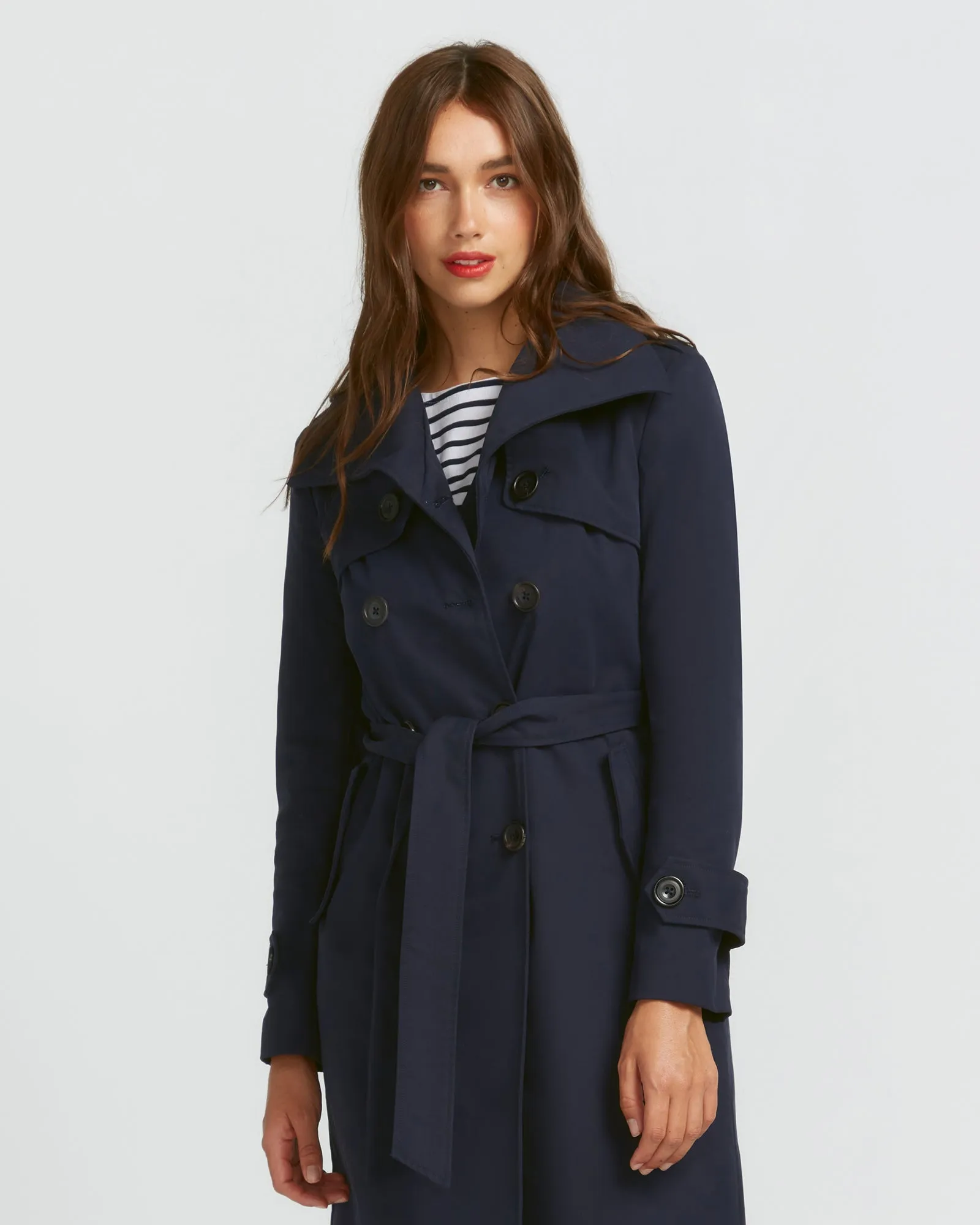 The Classic Trench- NAVY