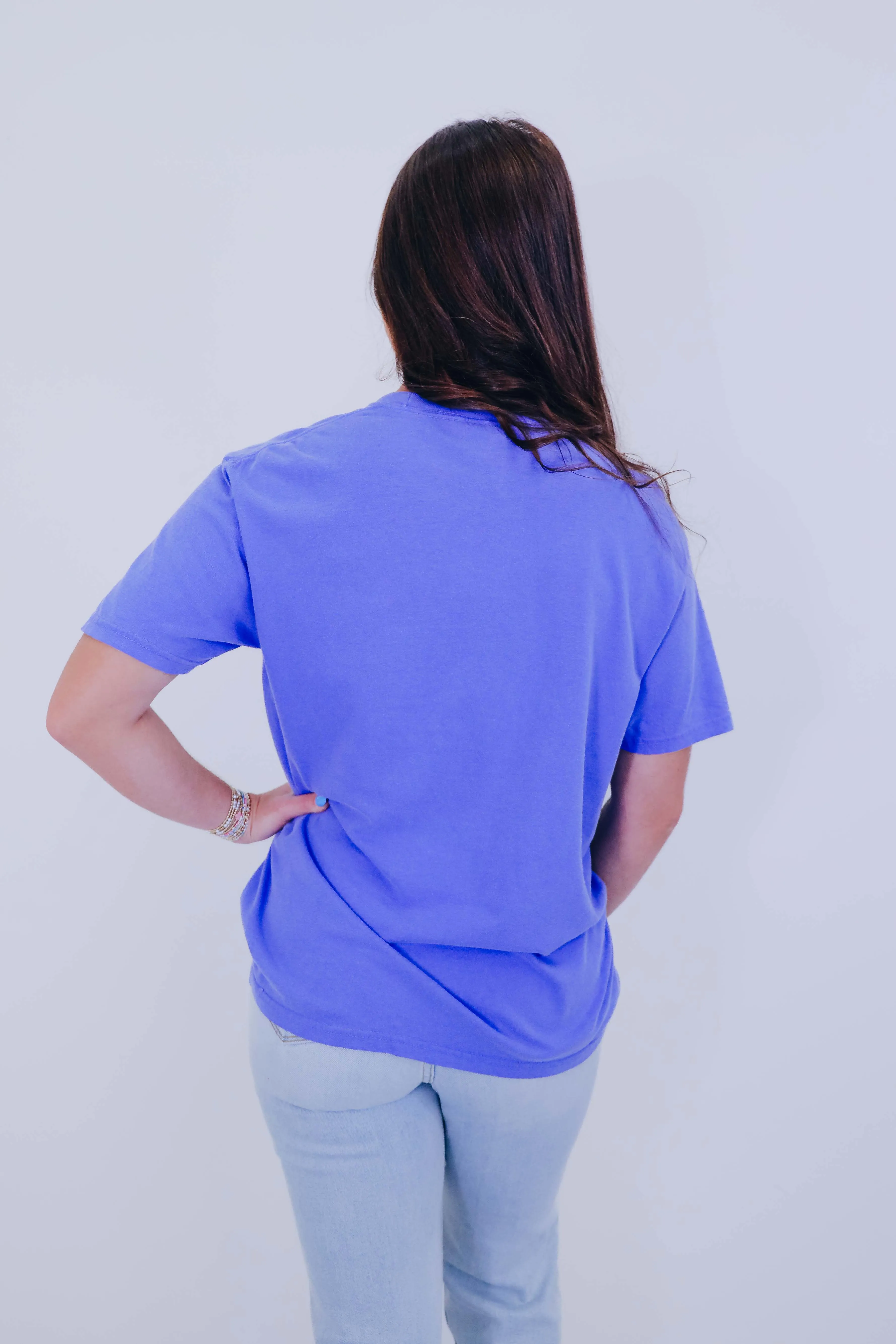 The Girls Of Fall Graphic Tee S-3X - Blue