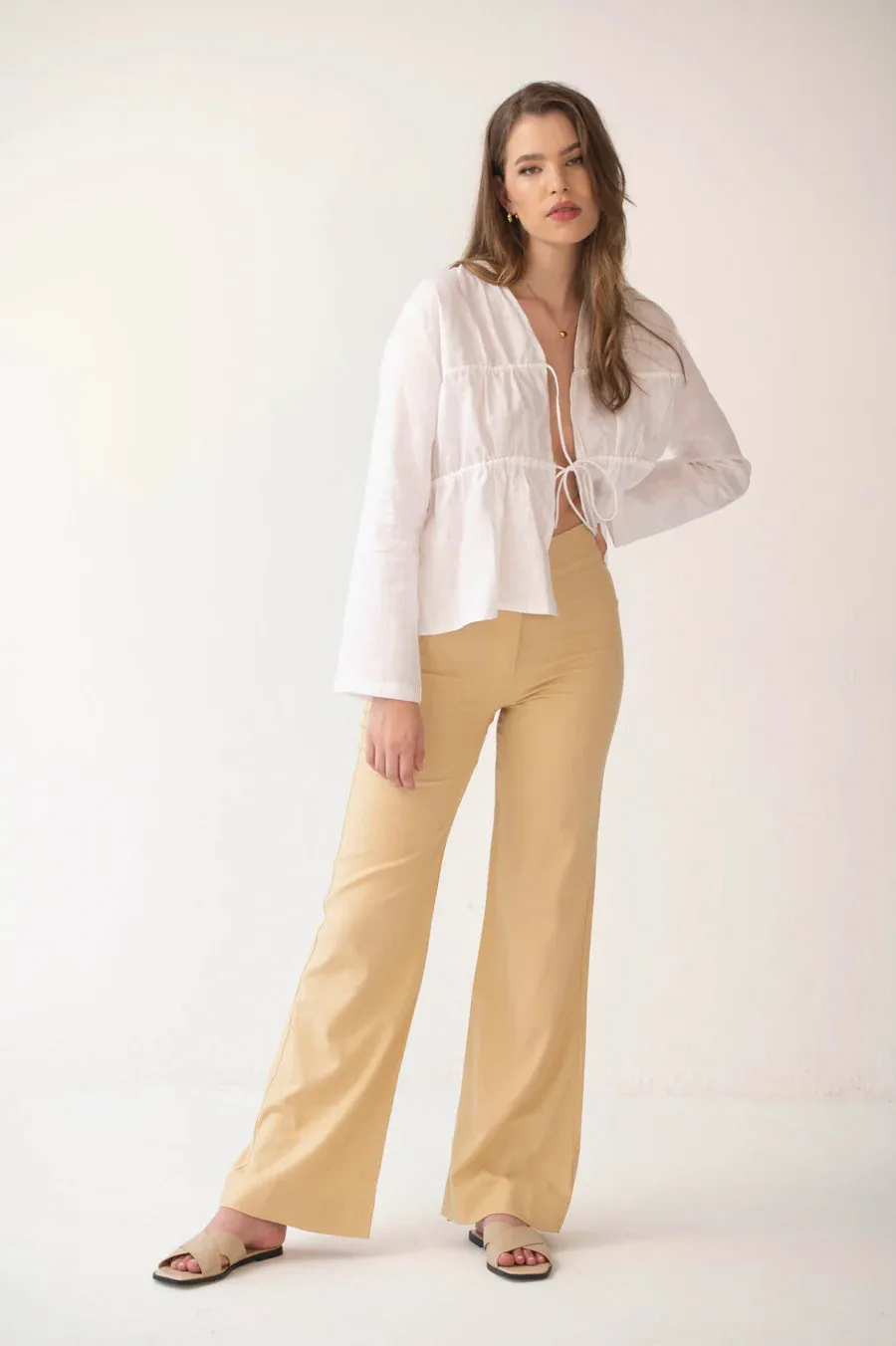 The Harlow Pants Sand