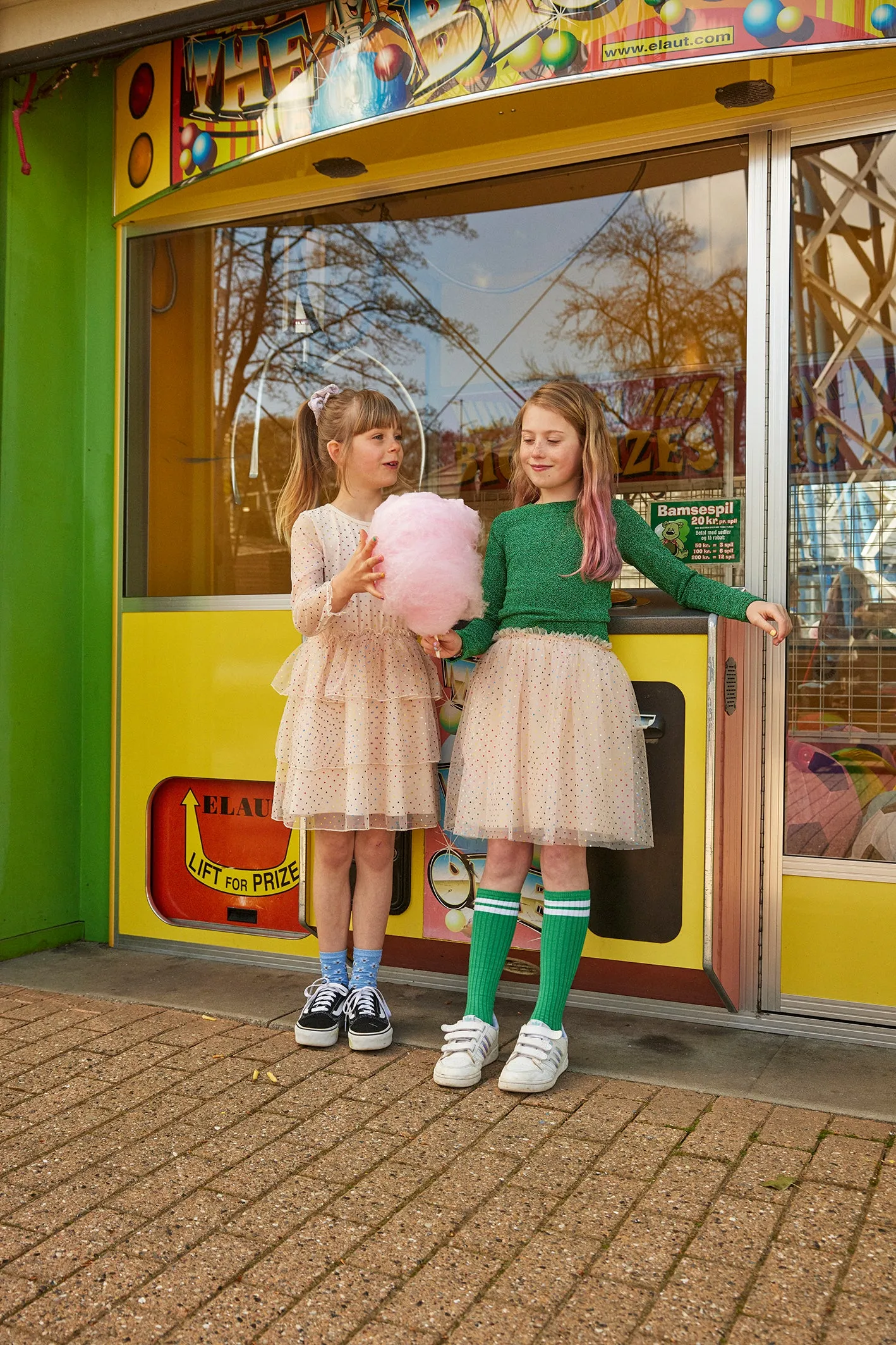 The Jovana Tulle Skirt - Swan - KIDS