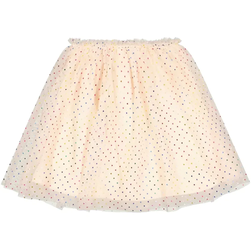 The Jovana Tulle Skirt - Swan - KIDS