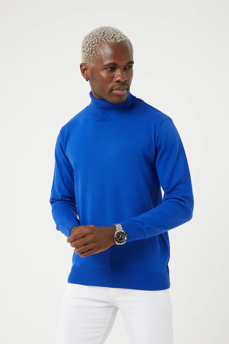 TR Premium Knit Slim Fit Turtle Neck Sweater