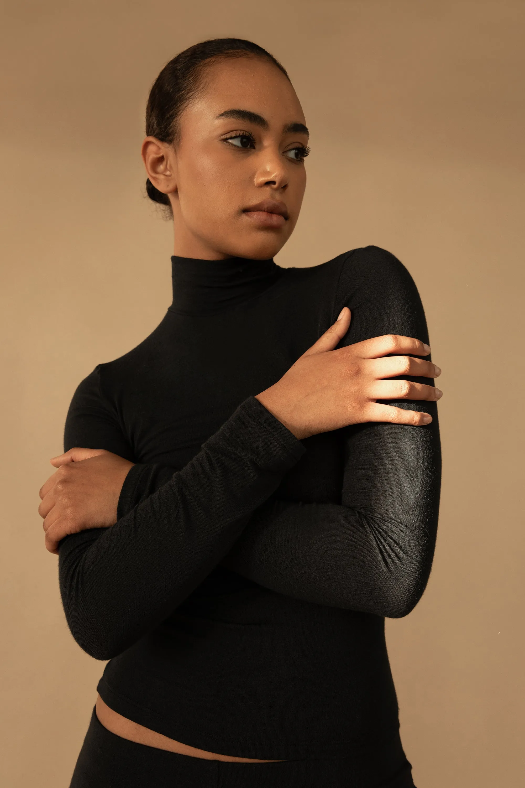 TURTLENECK LONG SLEEVE TOP