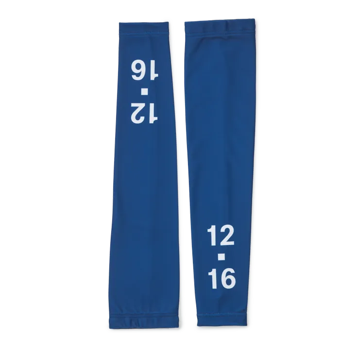 Twelve Sixteen Arm Warmers Roubaix 154 Blue