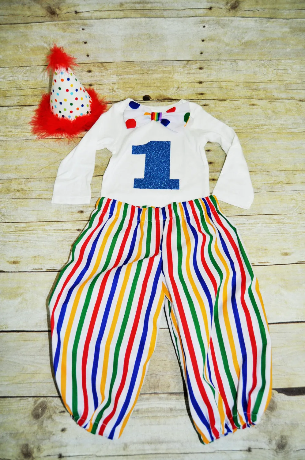 twin Birthday outfit, Clown Birthday Outfit, circus cake smash,rainbow legwarmers,clown costume,clown Cake Smash,polka dots, stripes